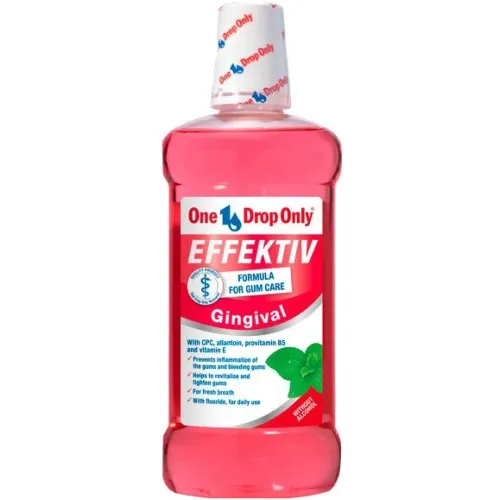 One Drop Only Gingival Ополаскиватель для полости рта без спирта 500мл