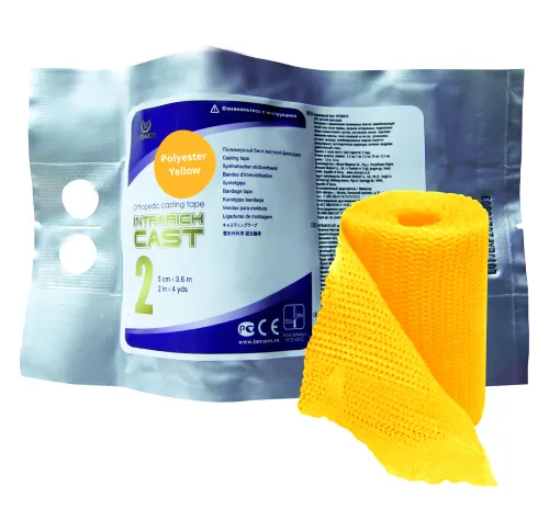 Бинт полимерный IR-0026 5см х 3.6м INTRARICH CAST желтый