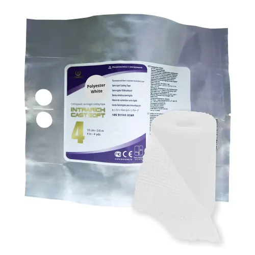 Бинт полимерный IR-SC0041 10см х 3.6м INTRARICH CAST SOFT белый