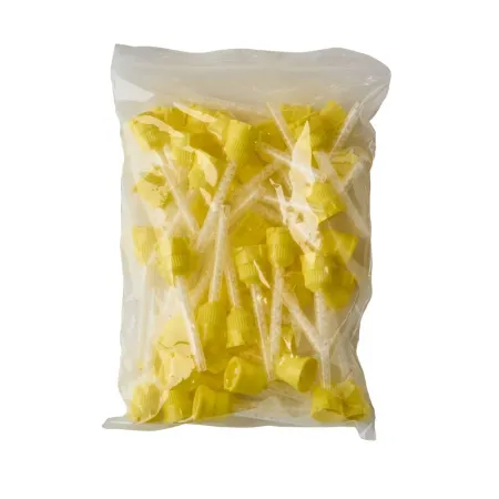 Смесительные наконечники 1:1 (48шт.) цвет-желтый 1А6820