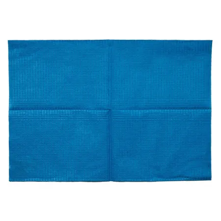 JNB Стоматологические 2-слойные нагрудники-салфетки (цвет темно-синий) (33 х 45см) арт. 12002