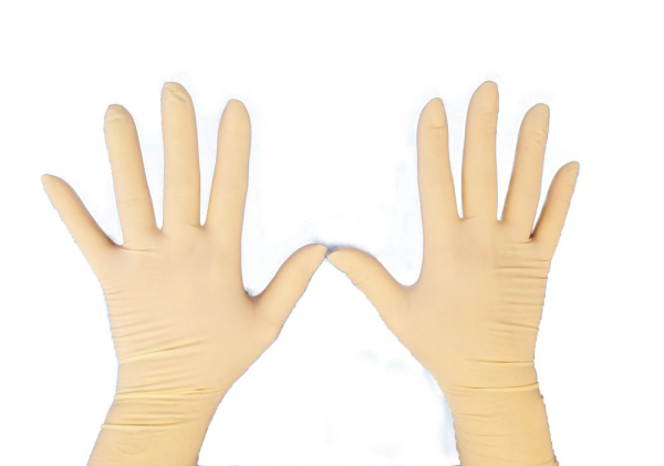JNB Перчатки смотровые медицинские латексные двойного хлоринирования  (уп.100 шт), размер XL
