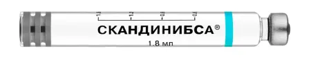 (МТ) Скандинибса раствор для инъекций 30 мг/мл 1,8 мл картриджи №100
