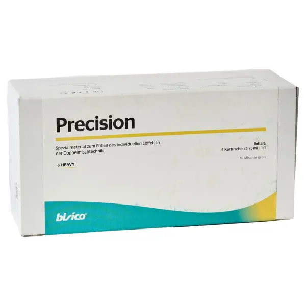 Bisico Precision монофазный материал (4 катриджа по 75мл+20 смесителей) артикул №71370